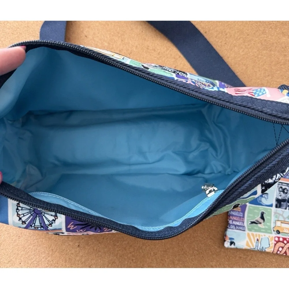 LeSportsac Exclusive‎ Classic Hobo Crossbody NY to LA Pop Art + Pouch